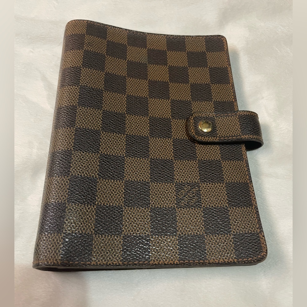 Louis Vuitton Damier Ebene MM Agenda 🤎